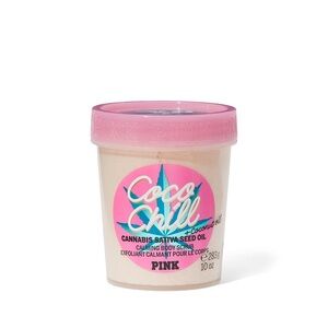 Pink BODY CARE Coco Chill Calming Body Scrub
